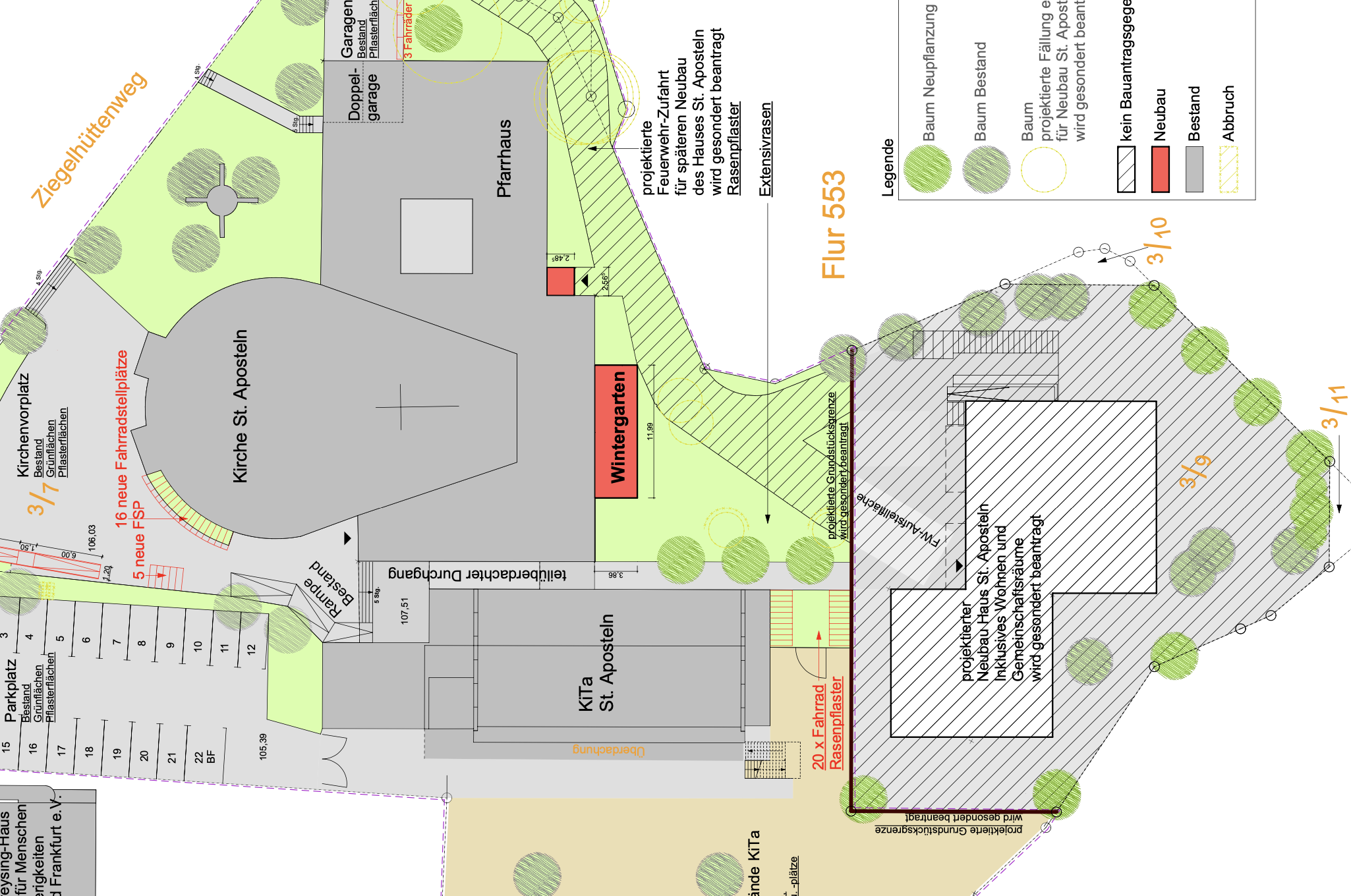 Was wird in St. Aposteln gebaut?